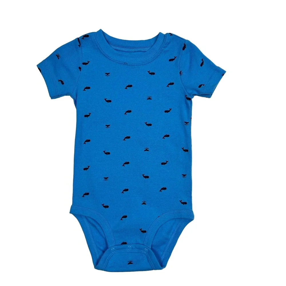 Carters‎ Baby Boys 3Pc Polo Shirt Bodysuit Shorts Outfit Set 3 Months Blue Pink